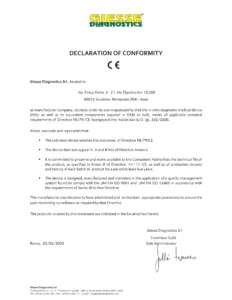 نماد CE اروپا شرکت جیسه دیاگنوستیکس و نامیرا درمان راد