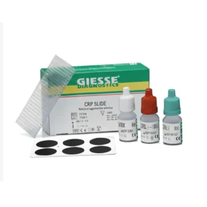 کیت CRP لاتکس ساخت GIESSE DIAGNOSTICS برای تشخیص سریع التهاب.