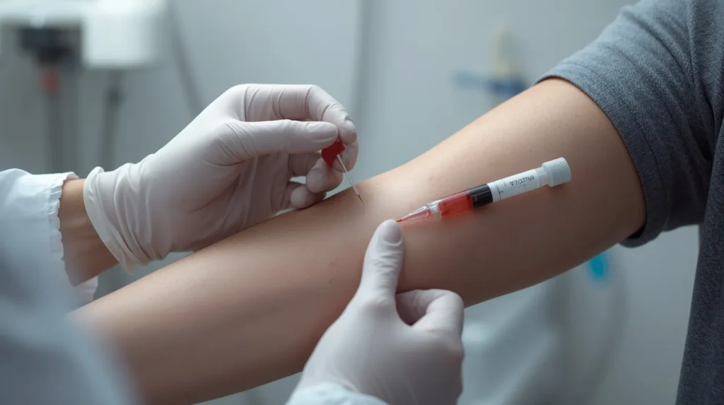 تجهیزات آزمایشگاهی دقیق برای نمونهگیری خون و رعایت ناشتایی